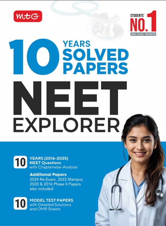 10 Years (2016-2025) NEET Previous Year Solved Papers | NEET Explorer For 2026 Exam